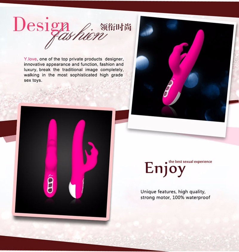 Y LOVE Sulcus Rotate G-Spot Vibrators 7 Vibrations Rechargeable