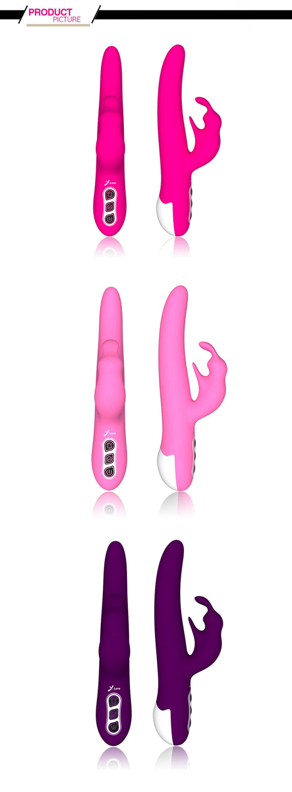 Y LOVE Sulcus Rotate G-Spot Vibrators 7 Vibrations Rechargeable