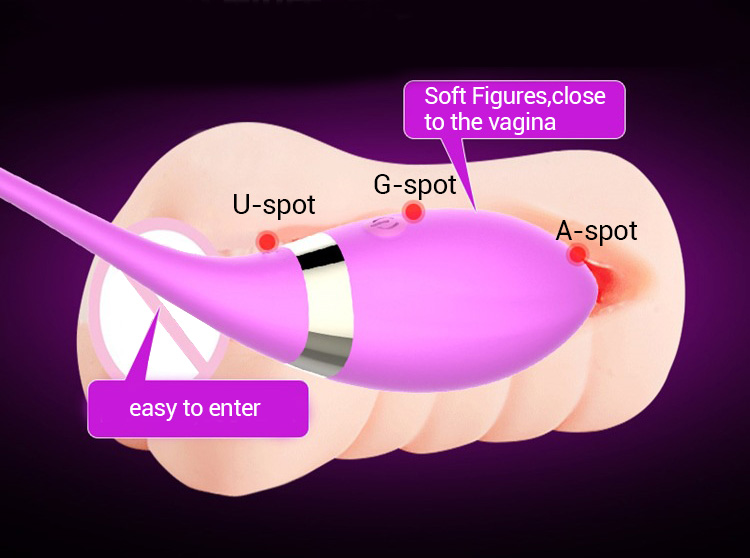 Leten Swan Silicone Egg Remote Control Vibrator