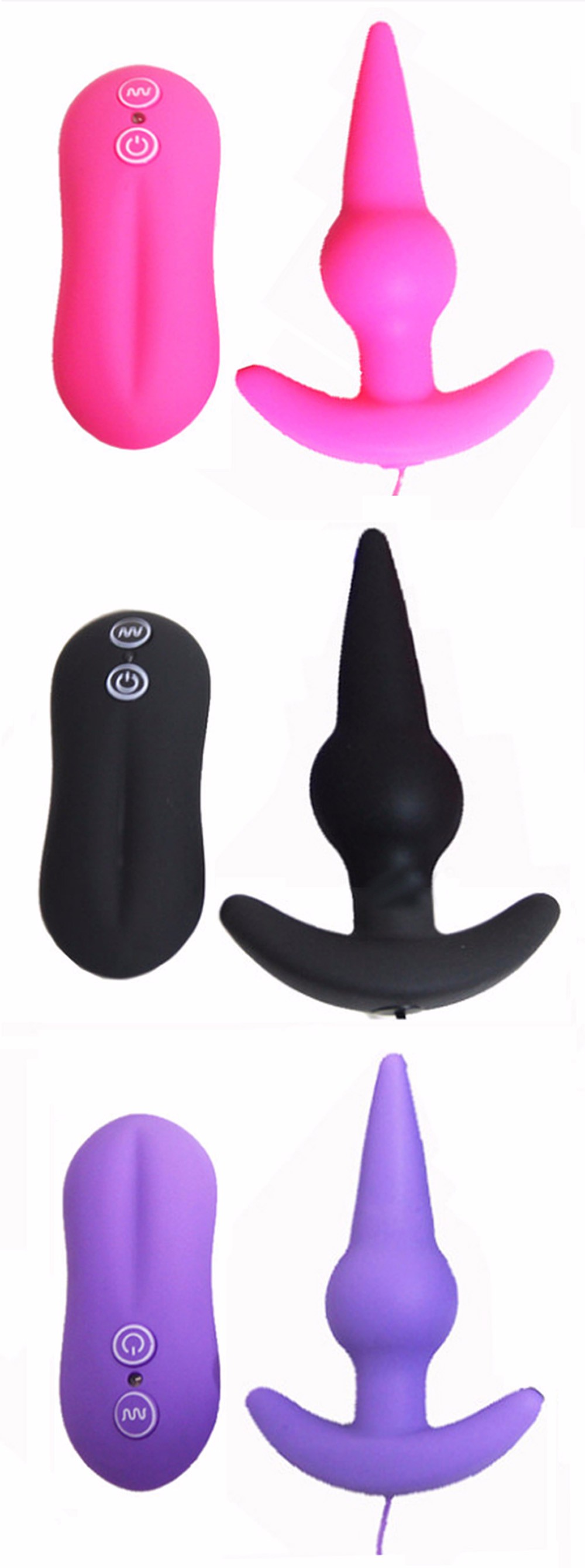 Aphrodisia Beads Style 10 Modes Vibrating Anal Plug