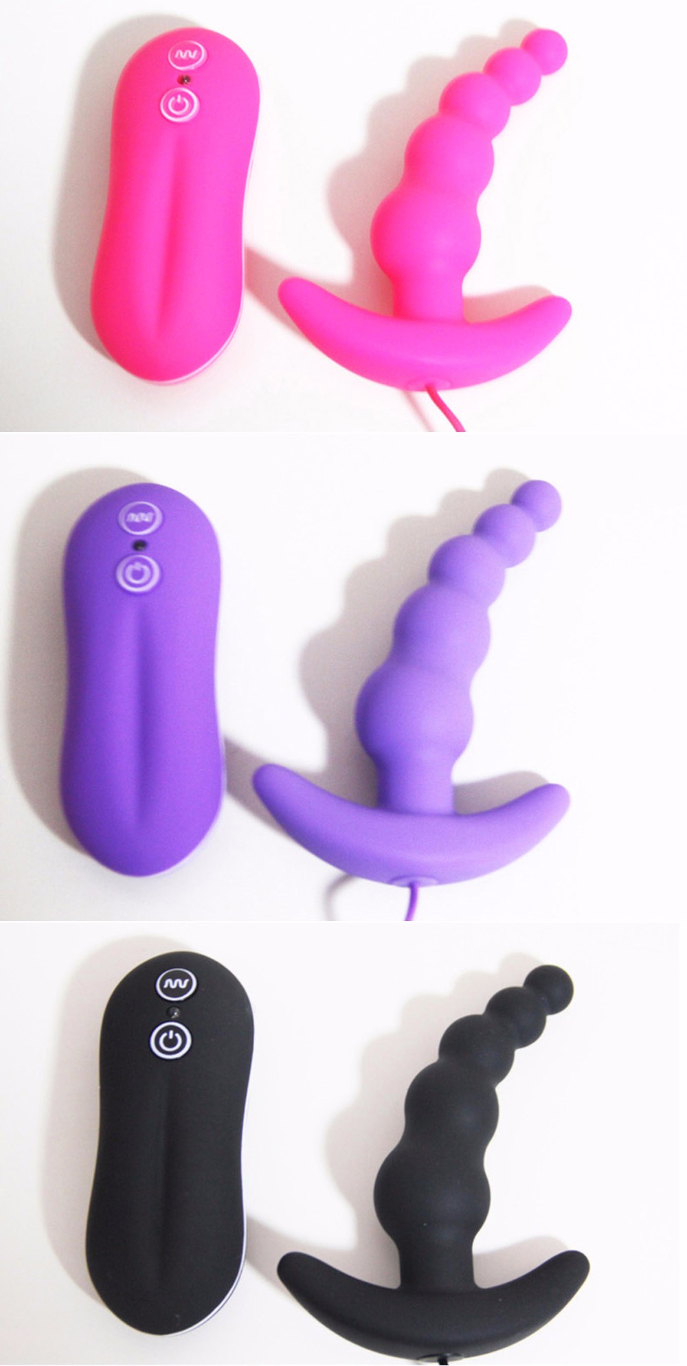 Aphrodisia Beads Style 10 Modes Vibrating Anal Plug