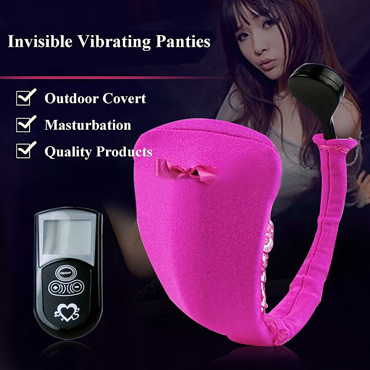 Invisible C String Remote Control Vibrator Underwear