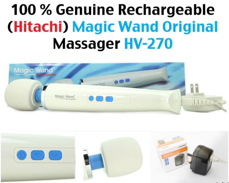 Hot Magic Wand Powerful AV Vibrators ReChargeable Full Body Personal Massager HV-270 Female Masturbation Adult Sex Toy HV270