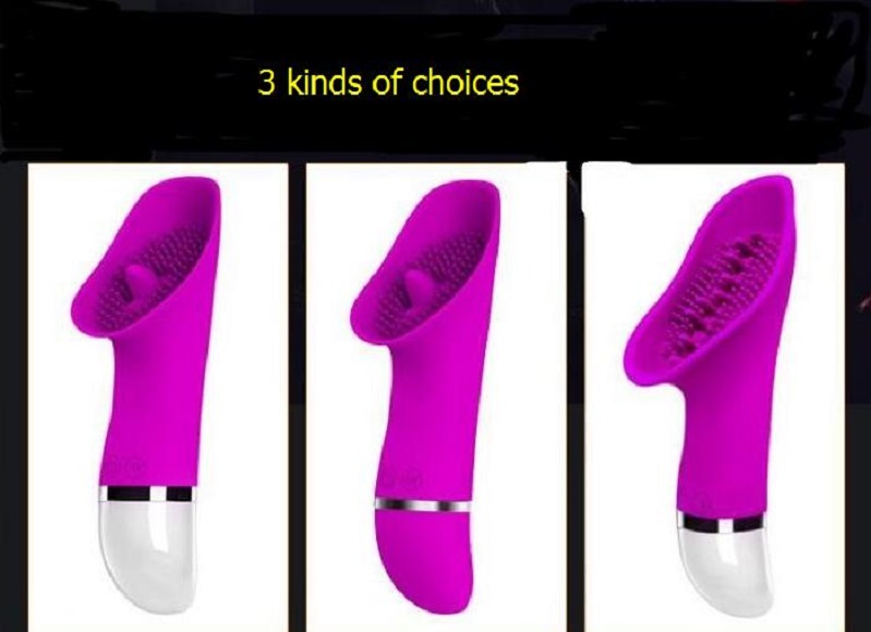 Clit Massage Wireless Clitoral Vibrator Tongue and Oral Sucking Sex Toys Adult Games