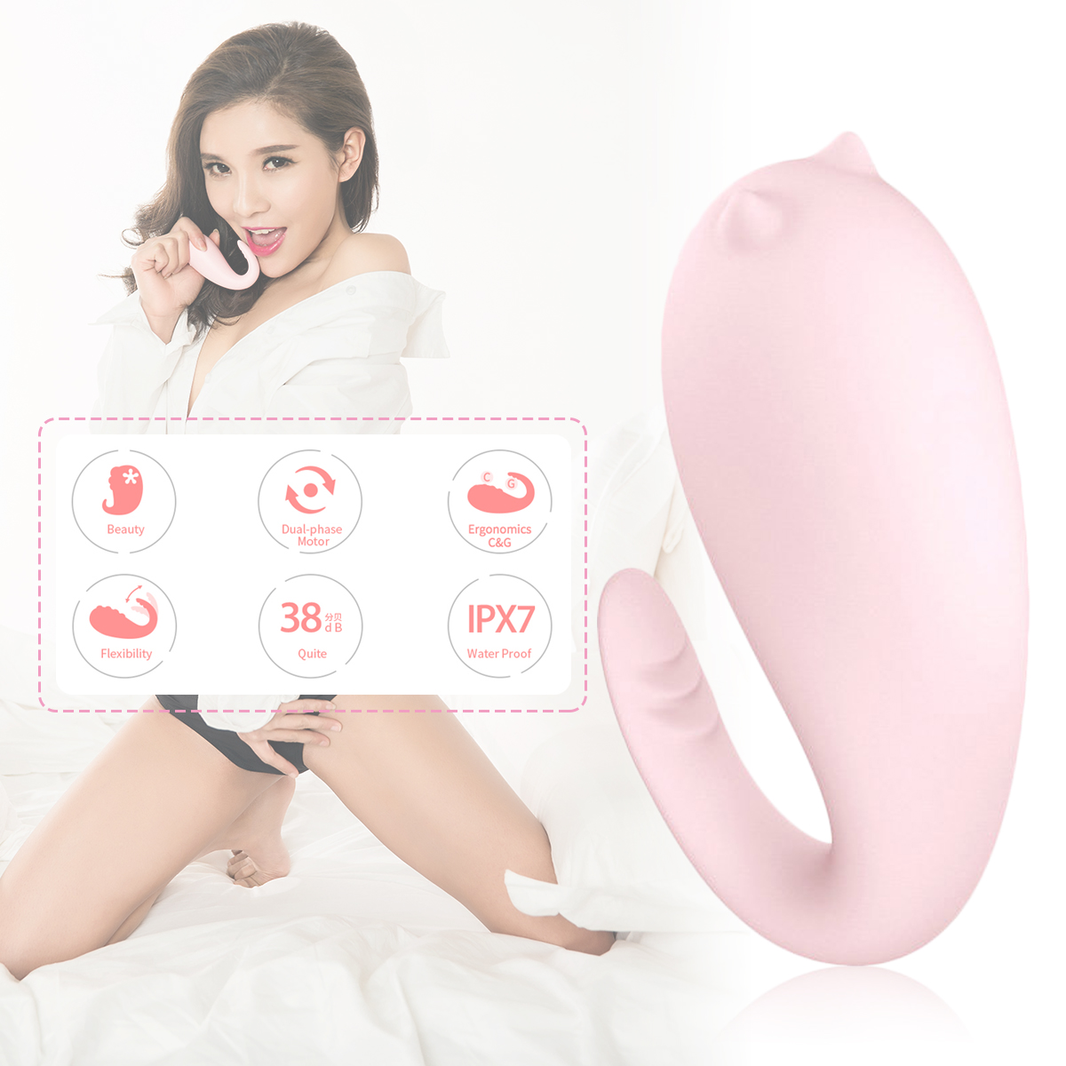 SISTALK Monster Pub 1S Mr. Devil Phone APP Control Love Egg Vibrator