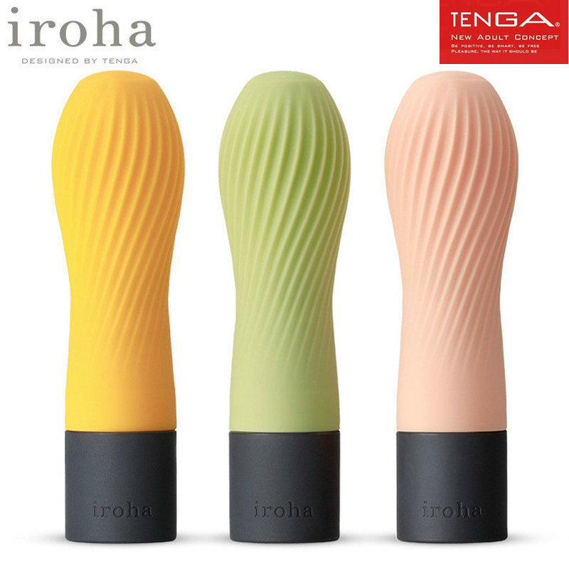 TENGA Iroha Zen brings iroha's unique Soft-Touch Silicone Vibrator Sex Toys For Women G-spot Clit Massager Adult Toys