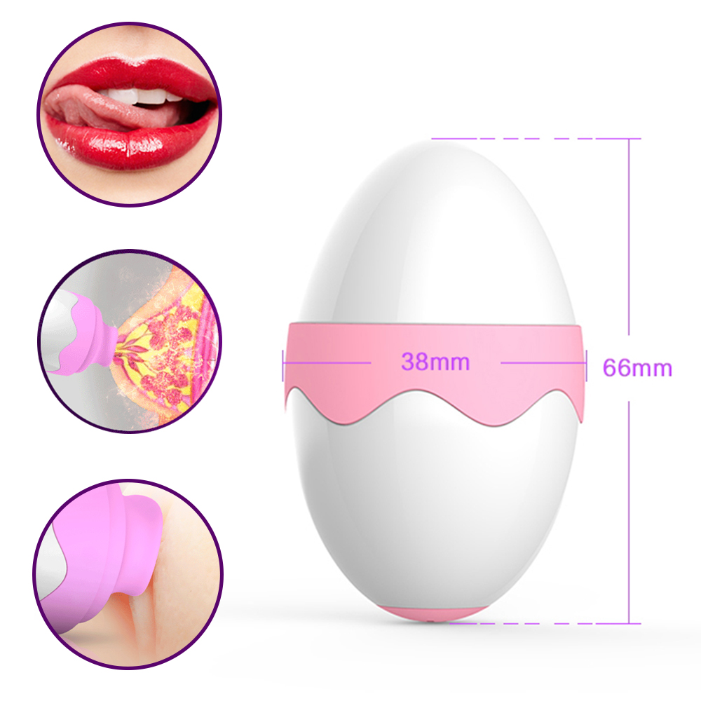 Tongue G-spot suction nipple massager female masturbation vibrating egg vibrator adult erotic sex toys couple foreplay toys