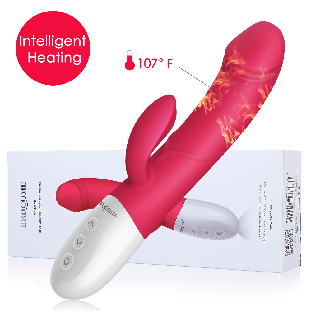 Powerful Dildo Vibrator Massager Sex Toys for Women Masturbation 8*8 Multi-speed Heating AV Magic Wand Sexo Shop for Adult