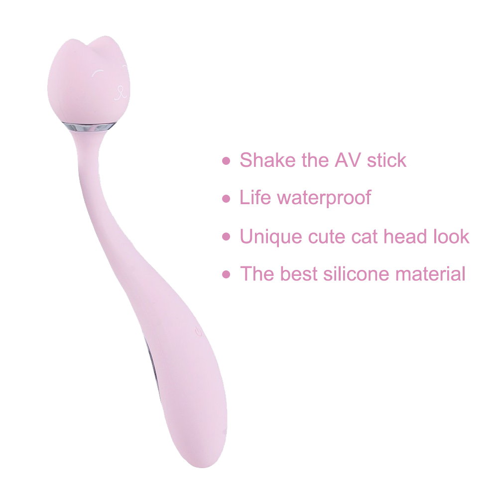 9 Frequency Cute Cat Dual Clit G-Spot Vibrator