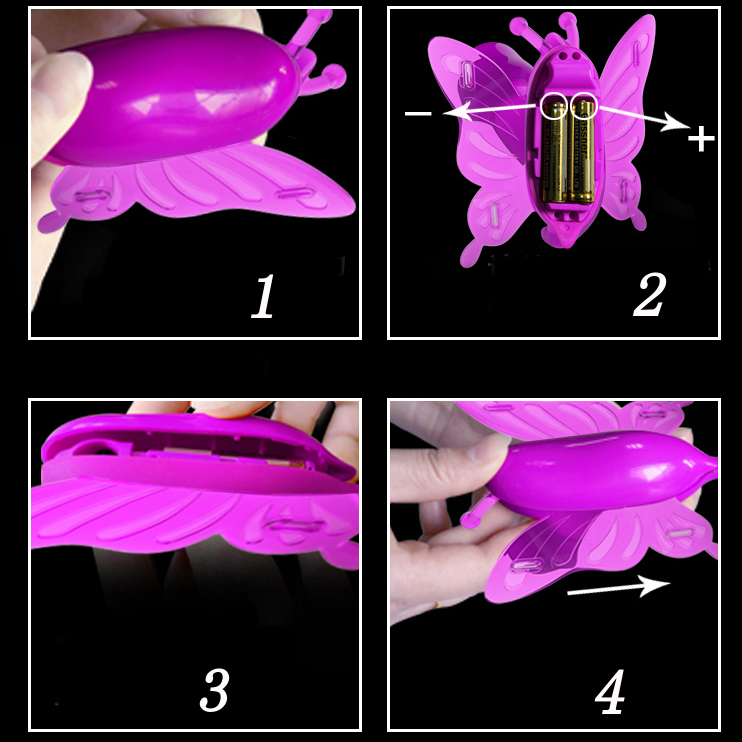 Dibe Butterfly Wearable Vibrators Wireless Strap-ons Vibrating Dildo T-back