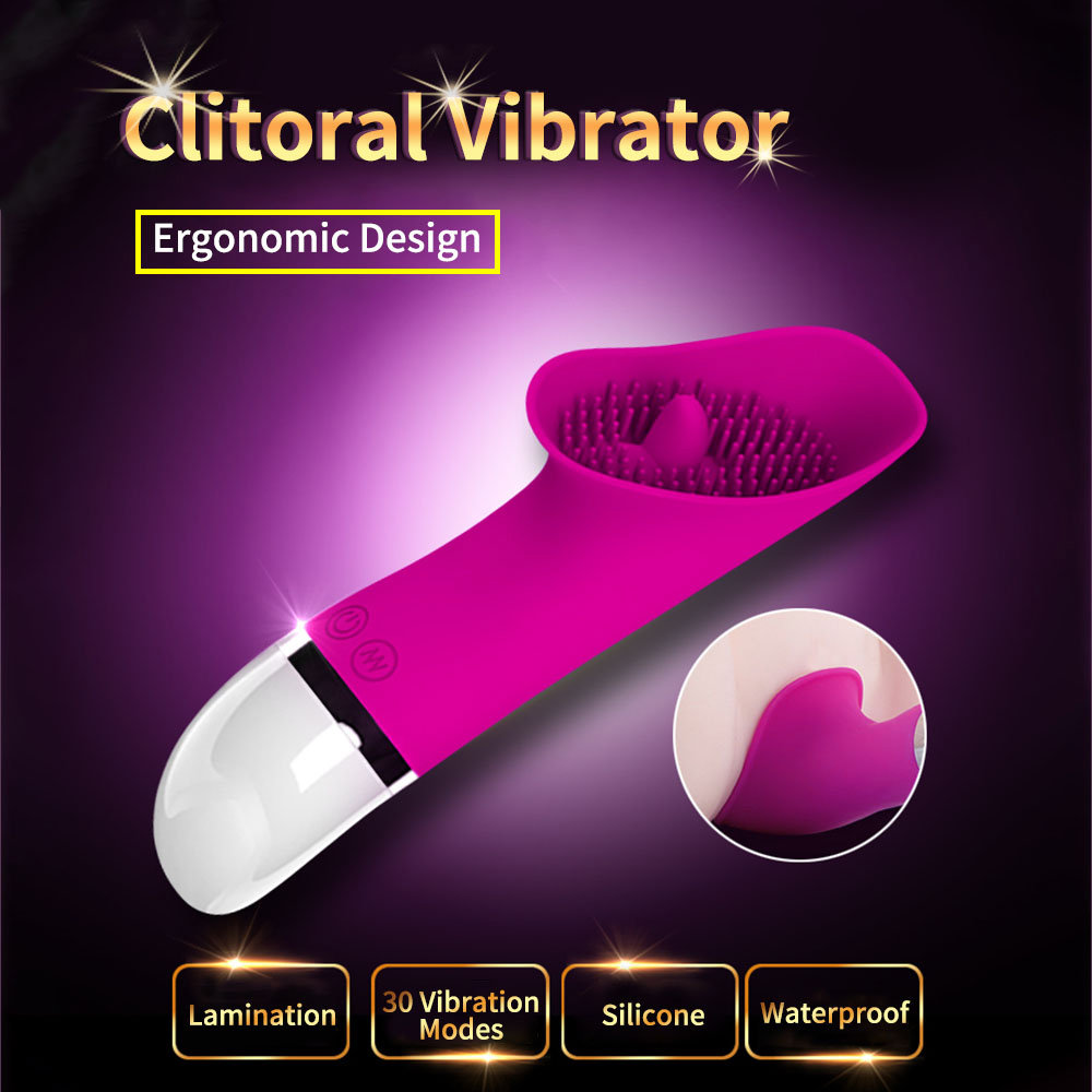 30 Speed Nipple Clitoris Sucker Vibrators Clit Stimulator Pussy G spot Pump Oral Tongue Vibrator Masturbator Sex Toys For Women