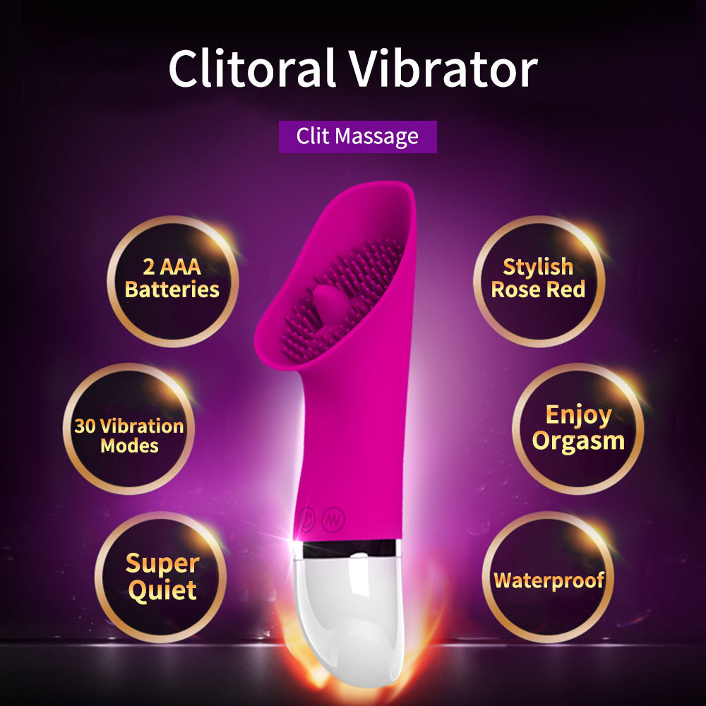 30 Speed Nipple Clitoris Sucker Vibrators Clit Stimulator Pussy G spot Pump Oral Tongue Vibrator Masturbator Sex Toys For Women