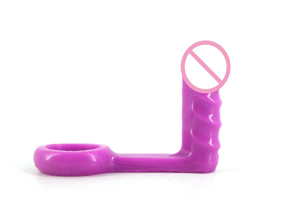 FAAK Female masturbation conjoined penis ring penis features hot new mini sex adult supplies anal plugs