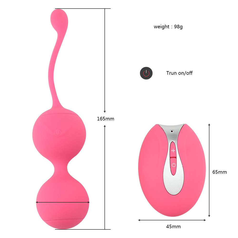 Meselo Remote Control Kegel Ball Vibrator 10 Modes Vibrating Vagina Balls Sex Toys For Woman Tight Vaginal Massager Ben Wa Ball