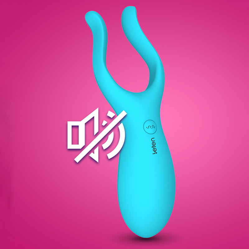 Multifunctional Vibrator Unisex Sex Toy Waterproof Adult Toys Clitoris Massager Masturbation - Blue