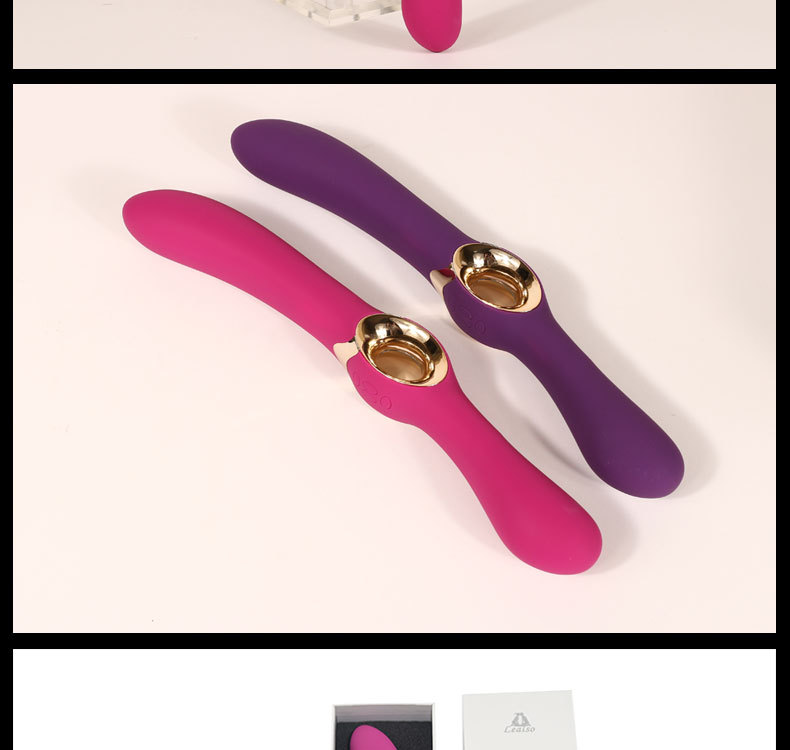 Meselo Double Ended G-Spot Vibrator Complete Mute 40 Type Vibration Combination Waterproof 5 Speeds Vibrator Sex Toys For Women