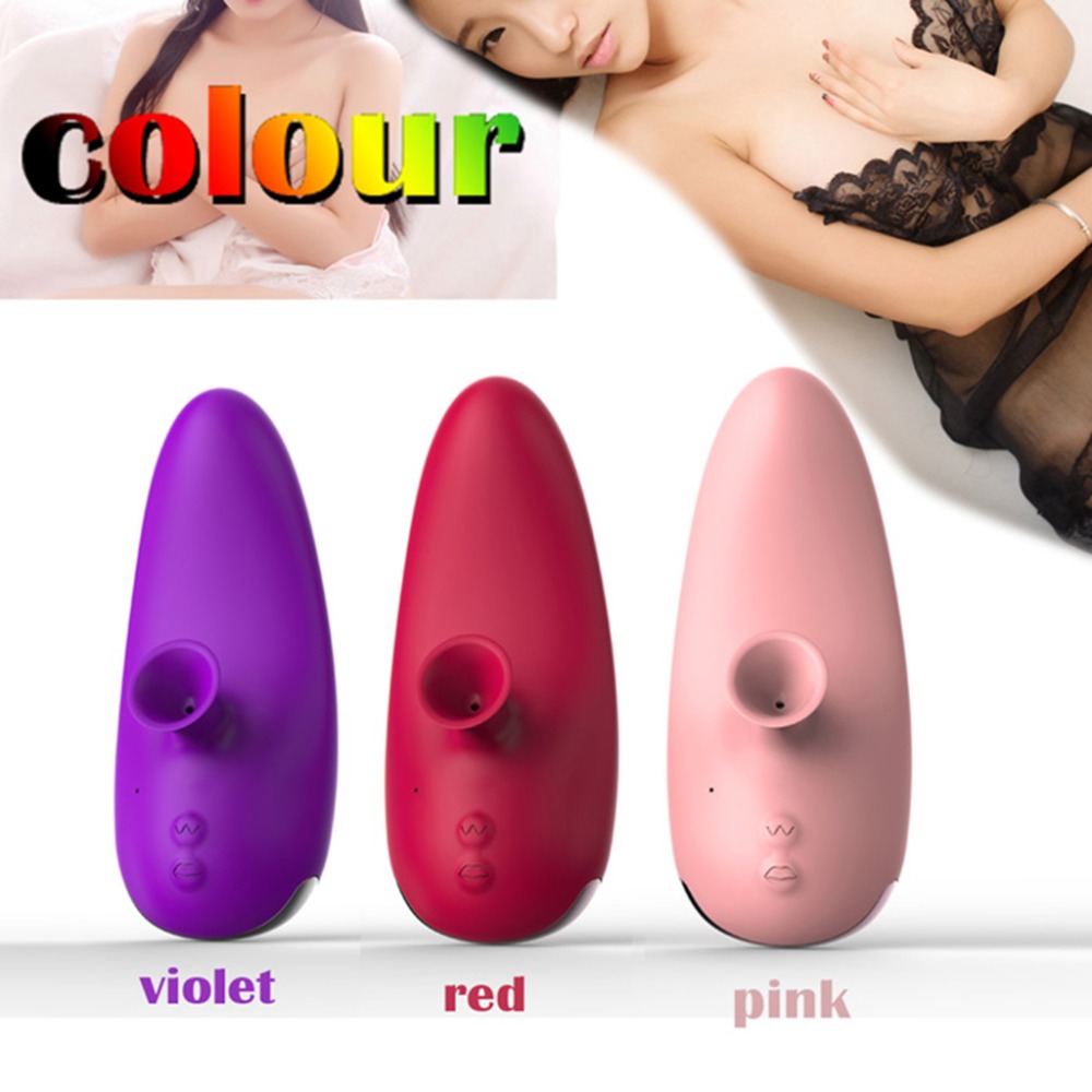 Rechargeable Clitoral Suction Vibrator Clit MassageSex Toys for Women Adult Games