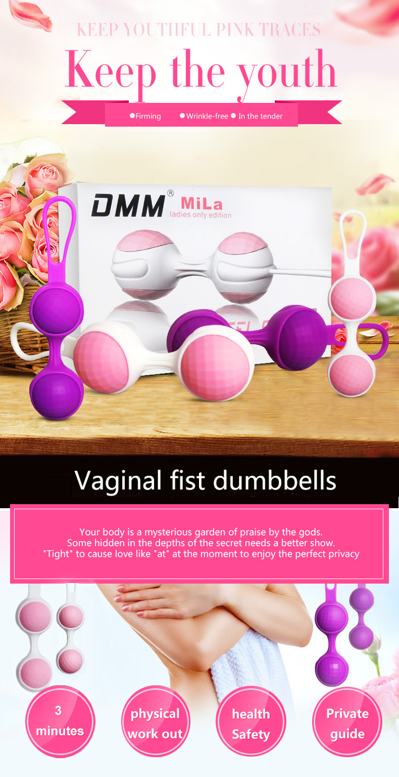 DMM Diamond Tighten Vagina Dumbbell Ball Exerciser Kegel Balls Sex Toys