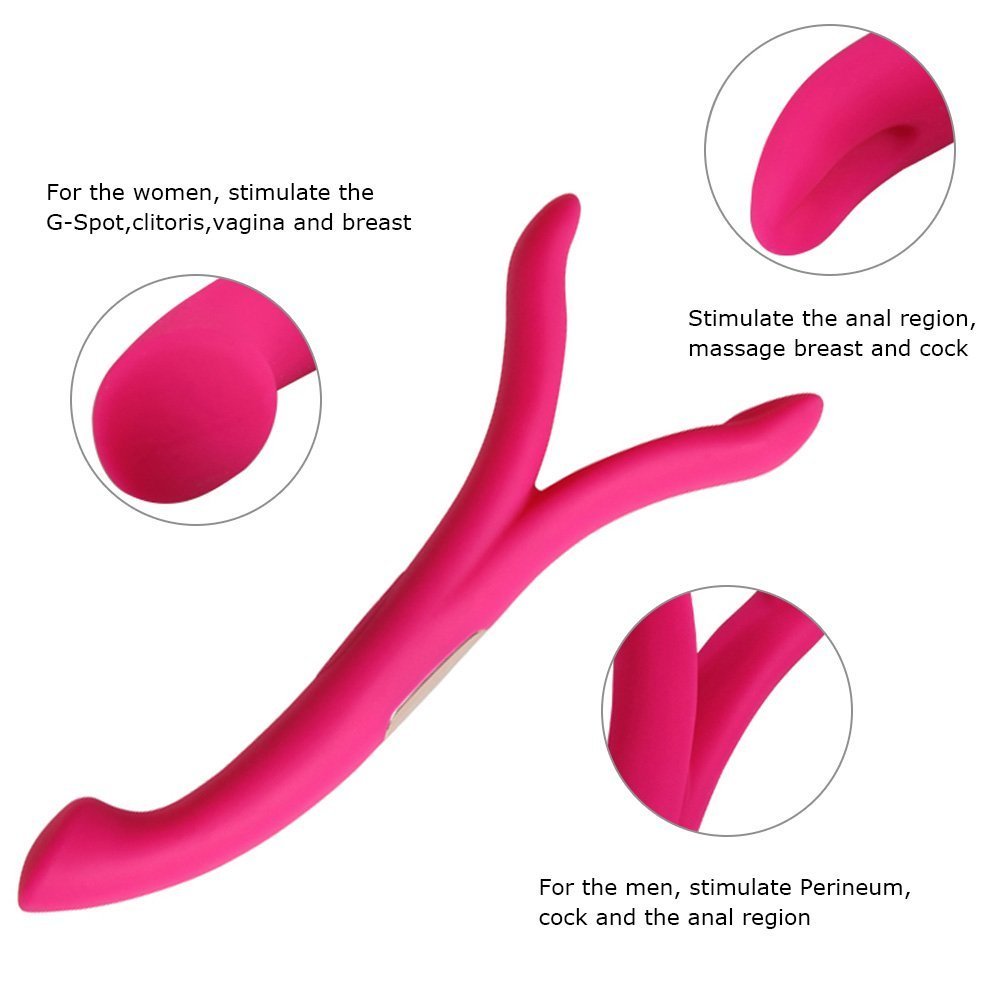 16 Modes Y-shape Vibrator Sex Toys For Women Vagina Clitoral Nipple G-spot Vibrator