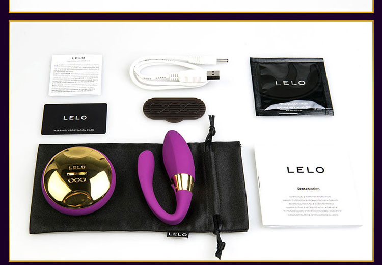 LELO Tiani 3 Vibrators Wireless Control SenseMotion Couples Massager