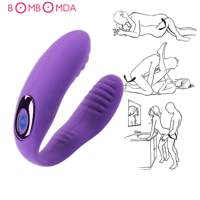 Rechargeable Clitoral and G-Spot Vibrator Couples' Massager Multiple Patterns