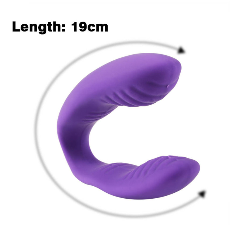 Rechargeable Clitoral and G-Spot Vibrator Couples' Massager Multiple Patterns