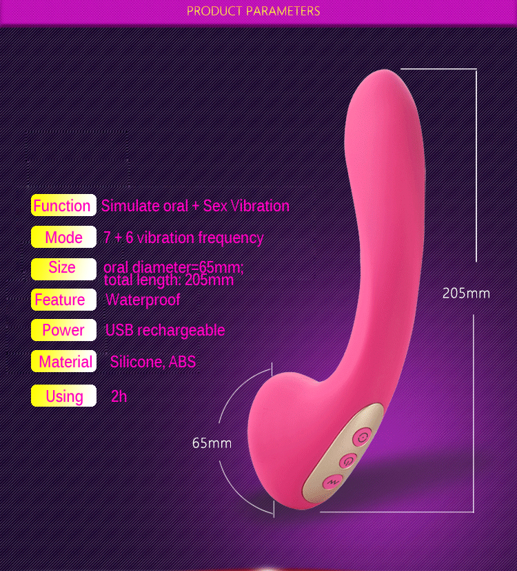 Aphojoy Cunnilingus Massage G Spot Vibrator