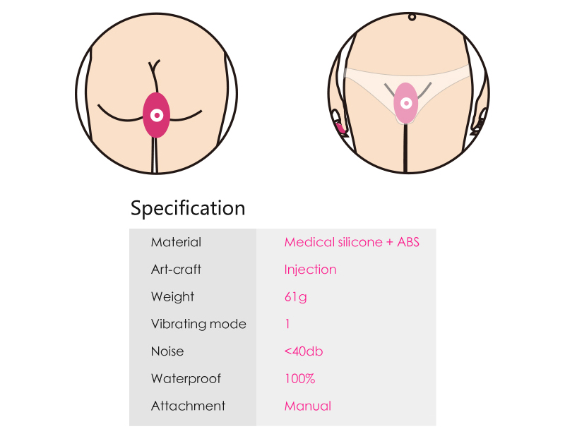 S-HANDE Mini Wearable Vibrating Butt Plug