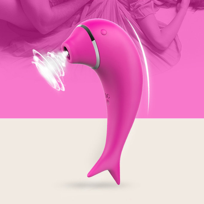 Dolphin Clitoral Vibrator Multiple Clit Sucking Function Stimulator