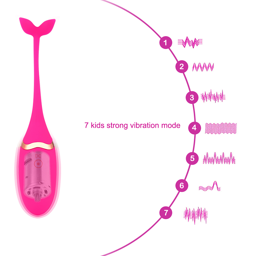 Silicone Love Egg Easy Control Vibrator Couples' Sex Toy By Nalone