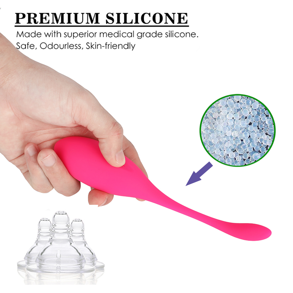 Silicone Love Egg Easy Control Vibrator Couples' Sex Toy By Nalone