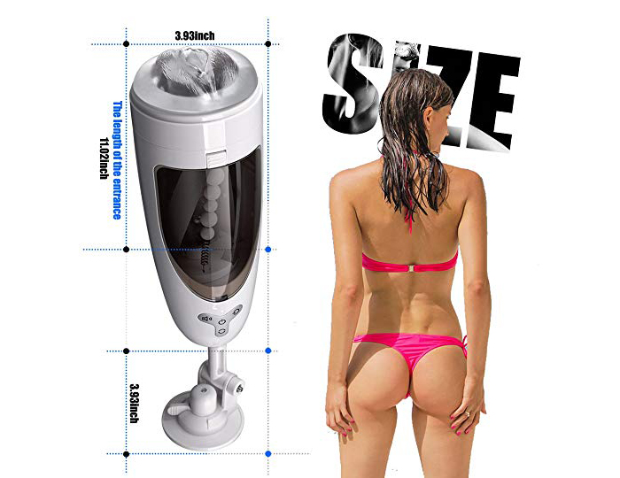 Automatic Rotation Male Masturbator Suction Cup Sexual Moan Sex Toys Adult Games by Ailighter.