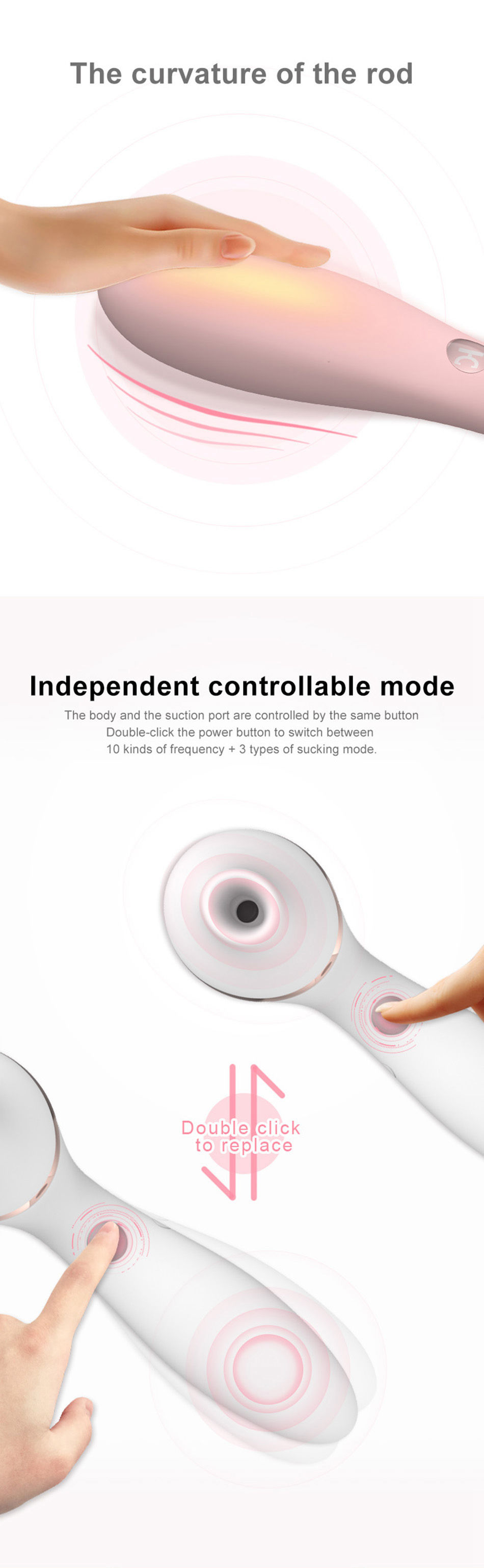 Kiss Toy Cunnilingus Clitoral Stimulator Automatic Sucking Body Massage