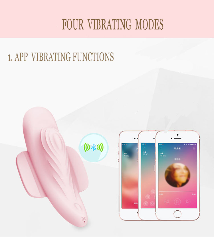 Phone APP Wireless Remote Control Vibrator Wearable Clit Stimulator