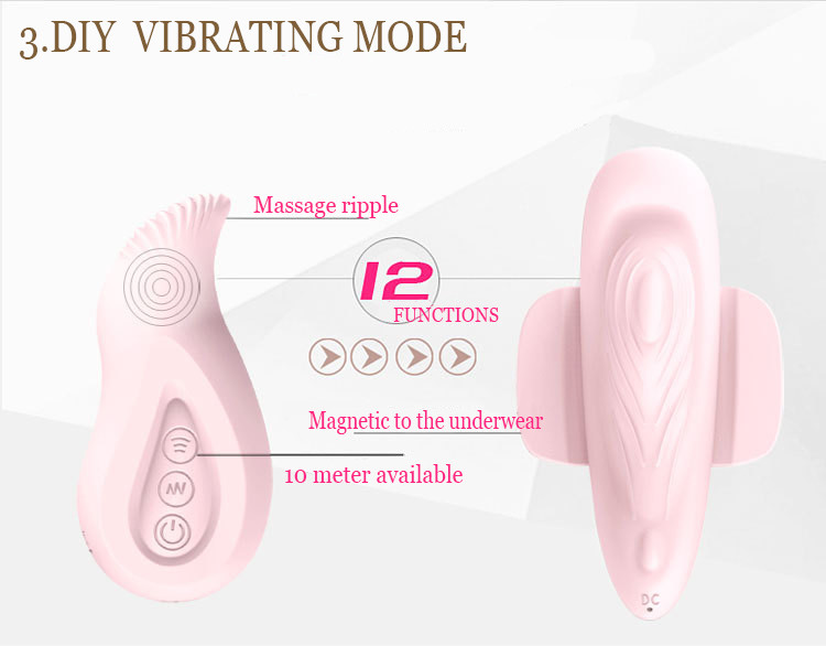 Phone APP Wireless Remote Control Vibrator Wearable Clit Stimulator