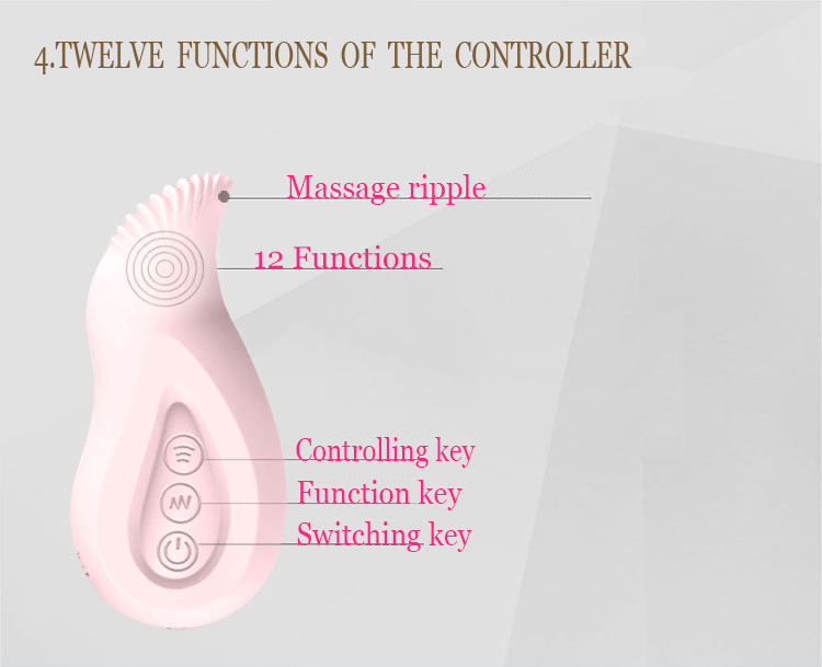 Phone APP Wireless Remote Control Vibrator Wearable Clit Stimulator