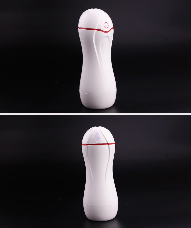 ElfGame Rechargeable Male Masturbator Intelligent Sexual Moans Earphone AVailable Waterproof - White