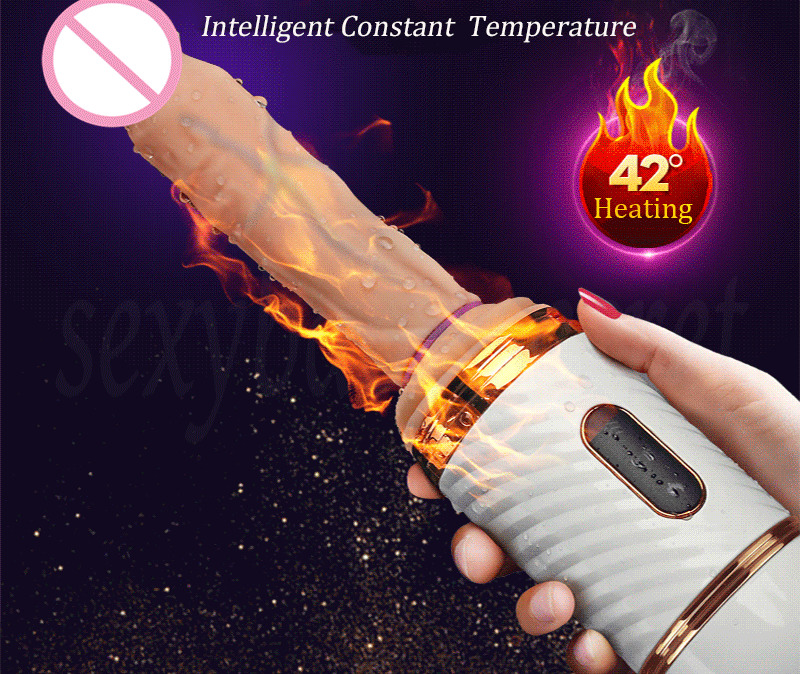 Dibe Smart Heating Remote Control Rechargeable Thrusting Penis Sex Machine