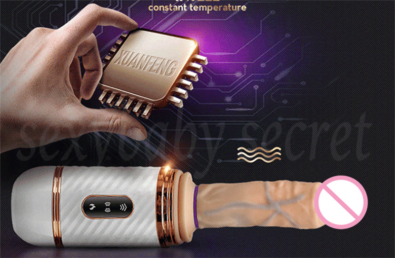 Dibe Smart Heating Remote Control Rechargeable Thrusting Penis Sex Machine