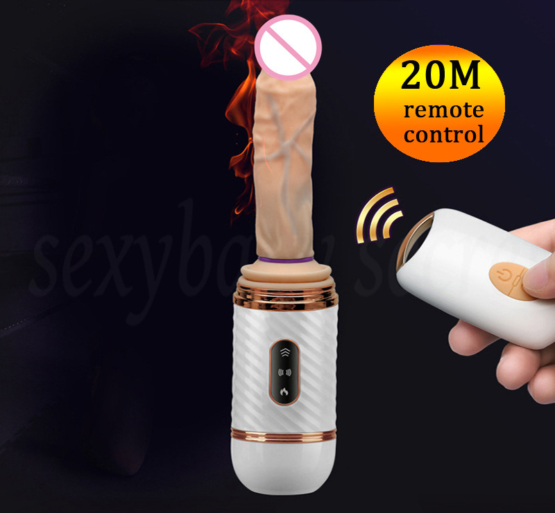 Dibe Smart Heating Remote Control Rechargeable Thrusting Penis Sex Machine