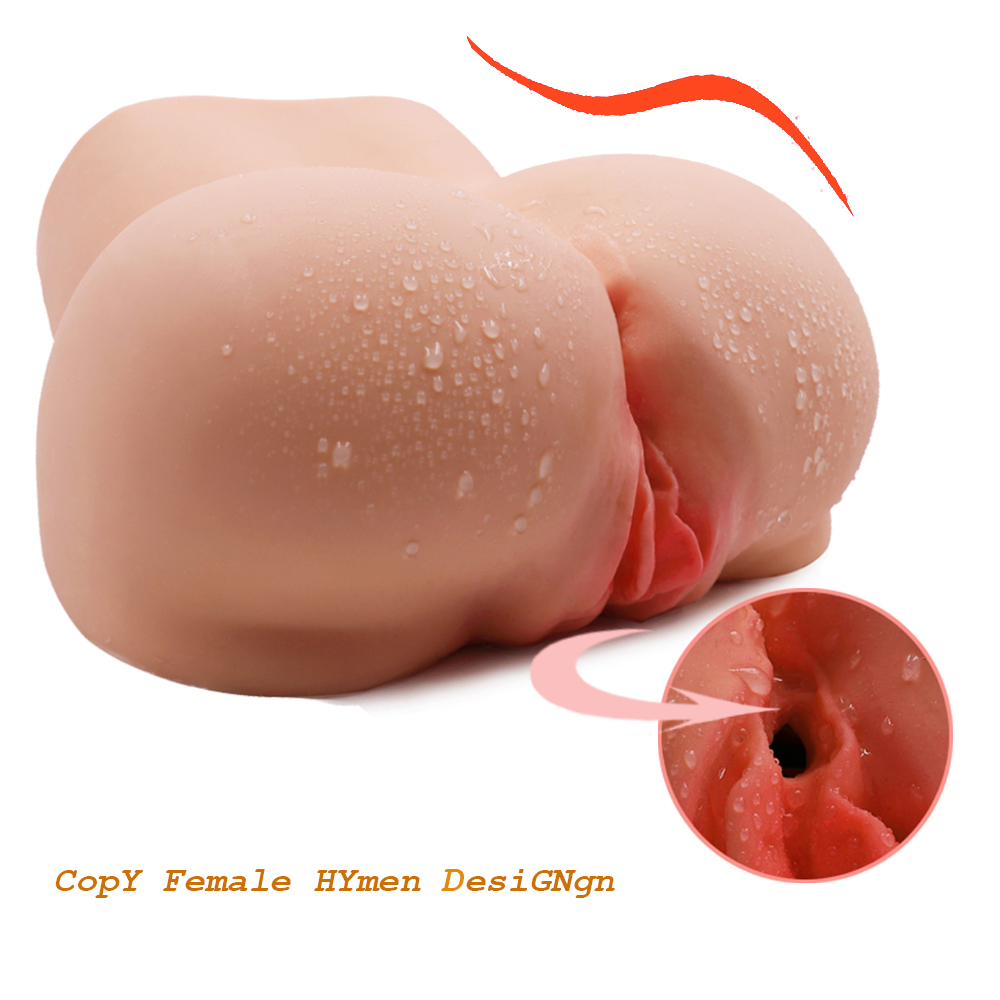 Male masturbator butt inverted mold solid doll