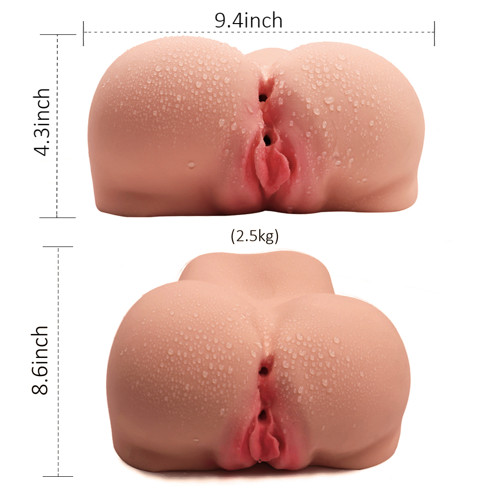 Male masturbator butt inverted mold solid doll