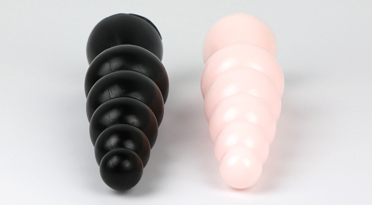 Gourd Strong Suction Soft Anal Beads Butt Plug