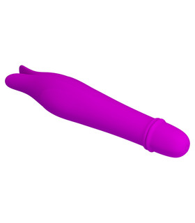 Pretty Love Mini Lotus Clit G-Spot Vibrator - Purple