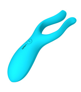 Multifunctional Vibrator Unisex Sex Toy Waterproof Adult Toys Clitoris Massager Masturbation - Blue