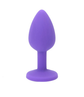 Diamond End Anal Silicone Plug Butt Anal Toys