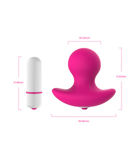 S-HANDE Mini Wearable Vibrating Butt Plug