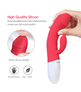 Powerful Dildo Vibrator Massager Sex Toys for Women Masturbation 8*8 Multi-speed Heating AV Magic Wand Sexo Shop for Adult