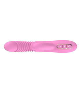 Meselo Automatik-Vortriebs-Klitoris-Dildo-G-spot Vibrator Tornado Lecken Heizung Masturbator-Massagegerät Sex-Spielzeug Für Frau