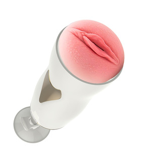 Fox Double Ended Rechargeable Male Masturbator Realistic Vagina and Mouth